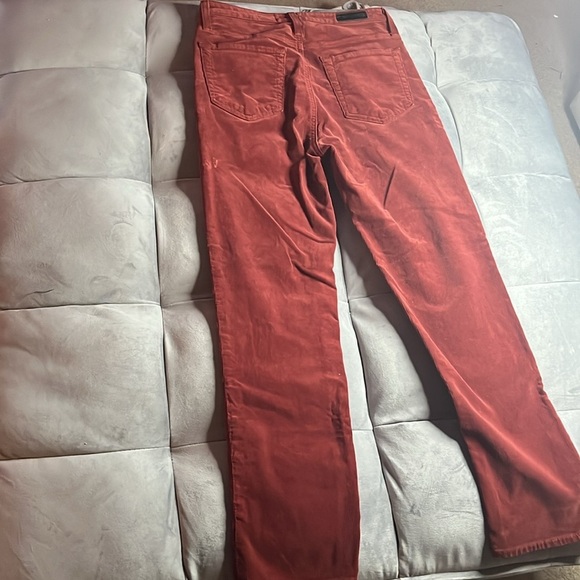 “AG: Adriano Goldschmied-The Isabelle Button Up Corduroy Pants size 27R” - Picture 8 of 9